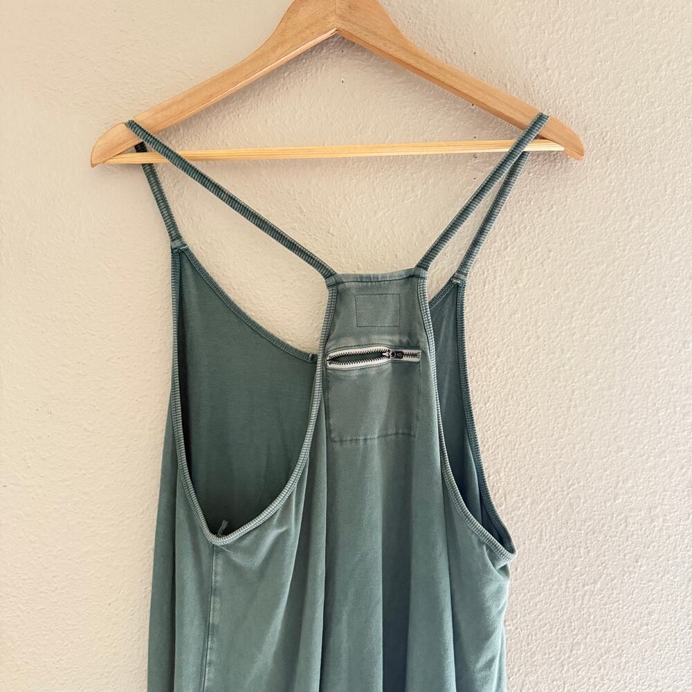 Free People Movement Hot Shot Onesie in green - Picture 3 of 8